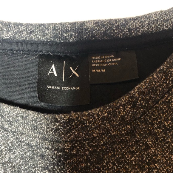 Men’s Medium Grey Armani ExchangeSweatshirt in great condition! - Picture 4 of 8